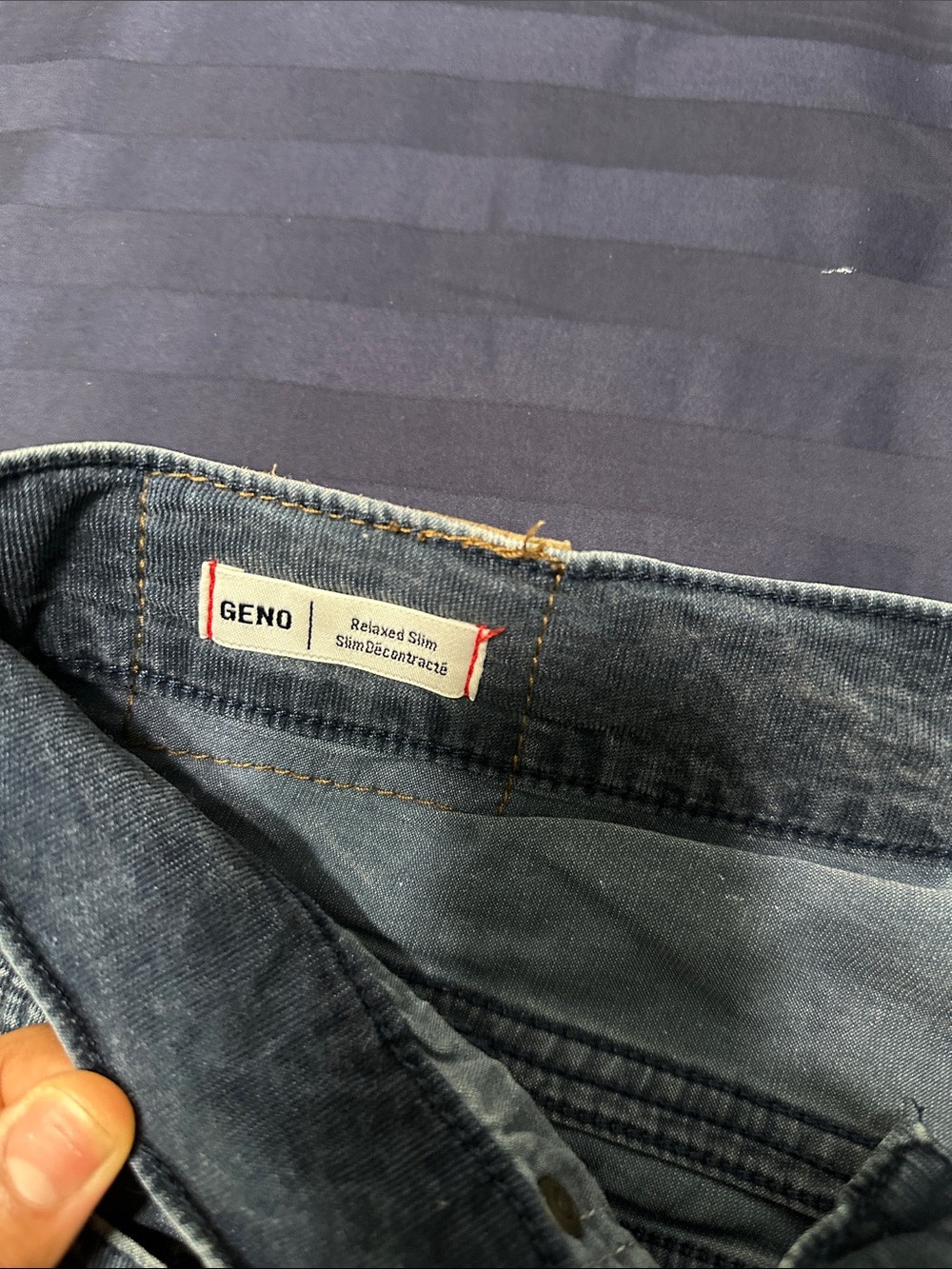 True religion Men's Washed Black Jeans - Classic Casual Fit - Picture 5 of 9